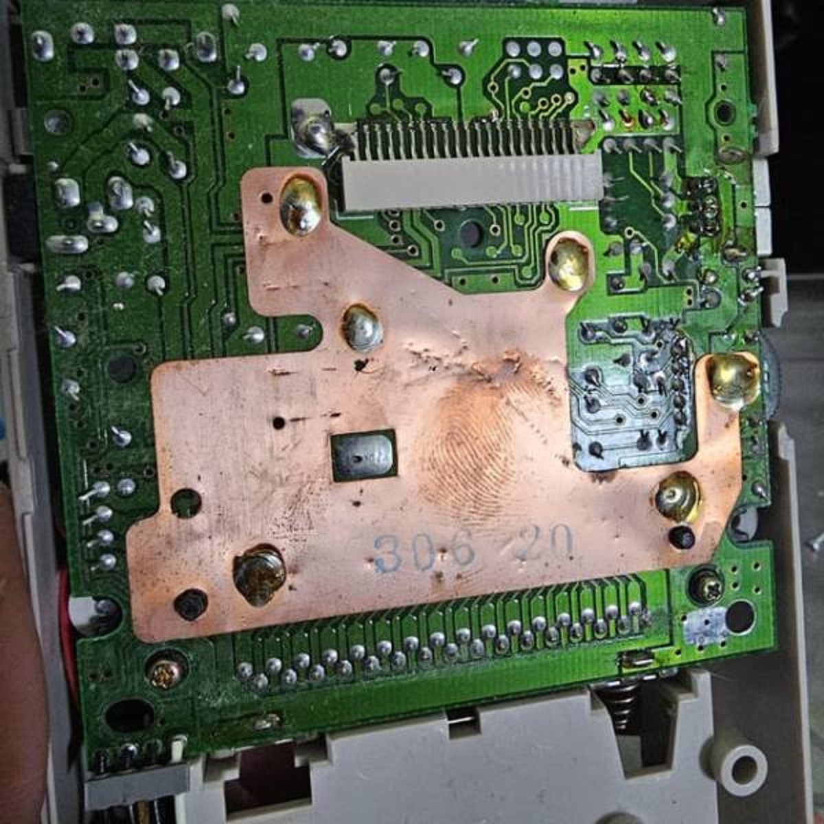 "Assembler fingerprint found inside Nintendo DMG-01."