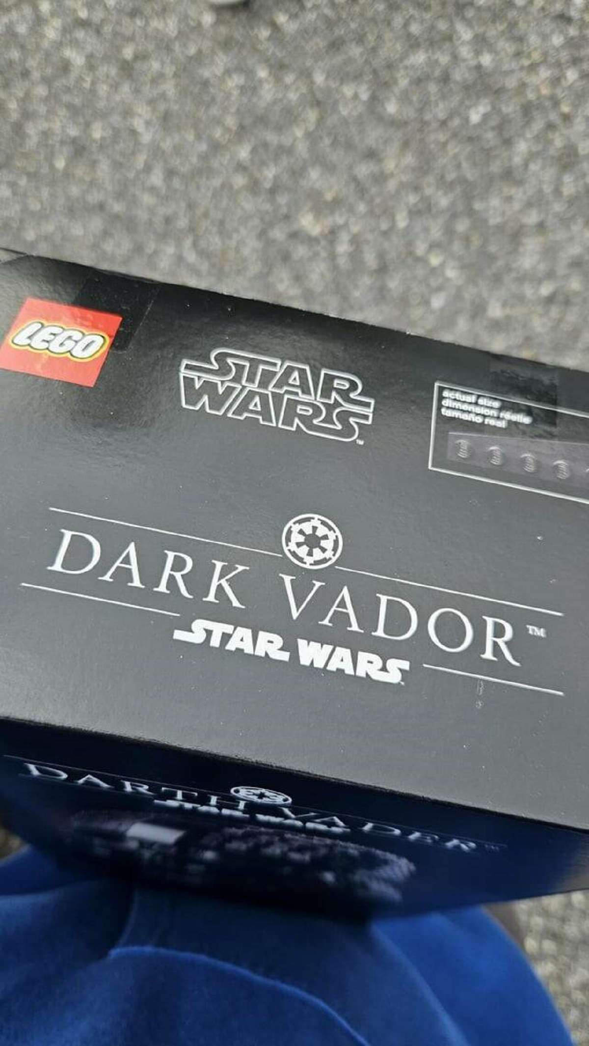 ""Dark Vador" lego set I got for Christmas"