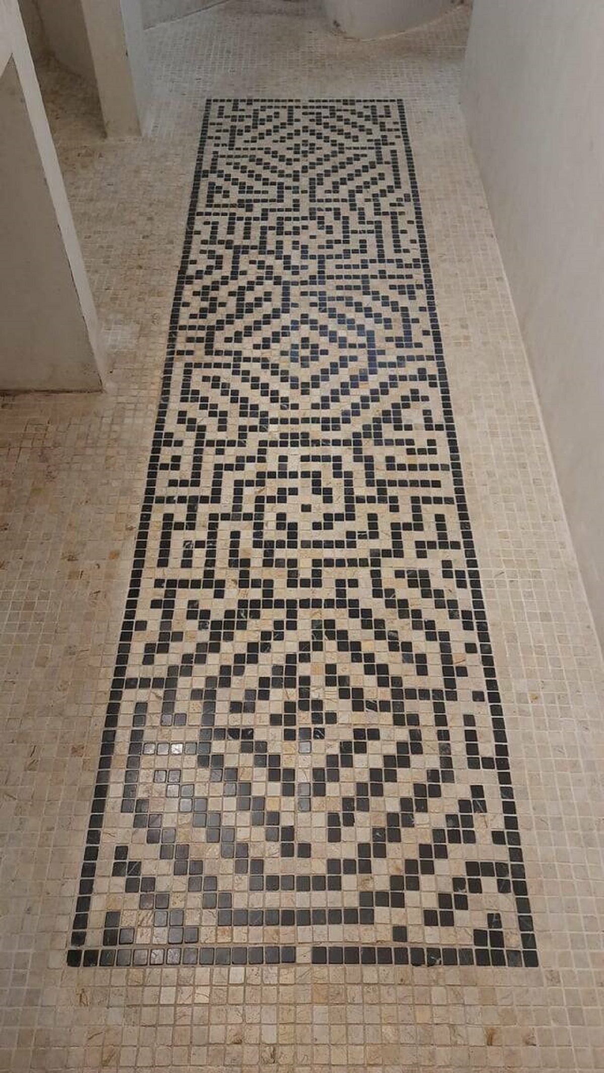 "The villa I stayed in had a solvable maze on the bathroom floor"