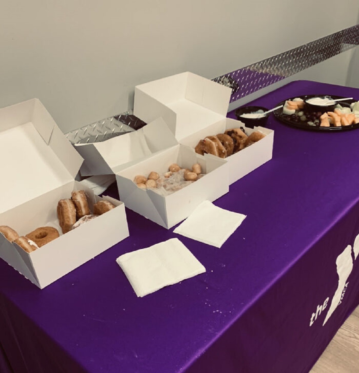 Donuts At The Gym. A Great Way To Start New Year's Resolutions