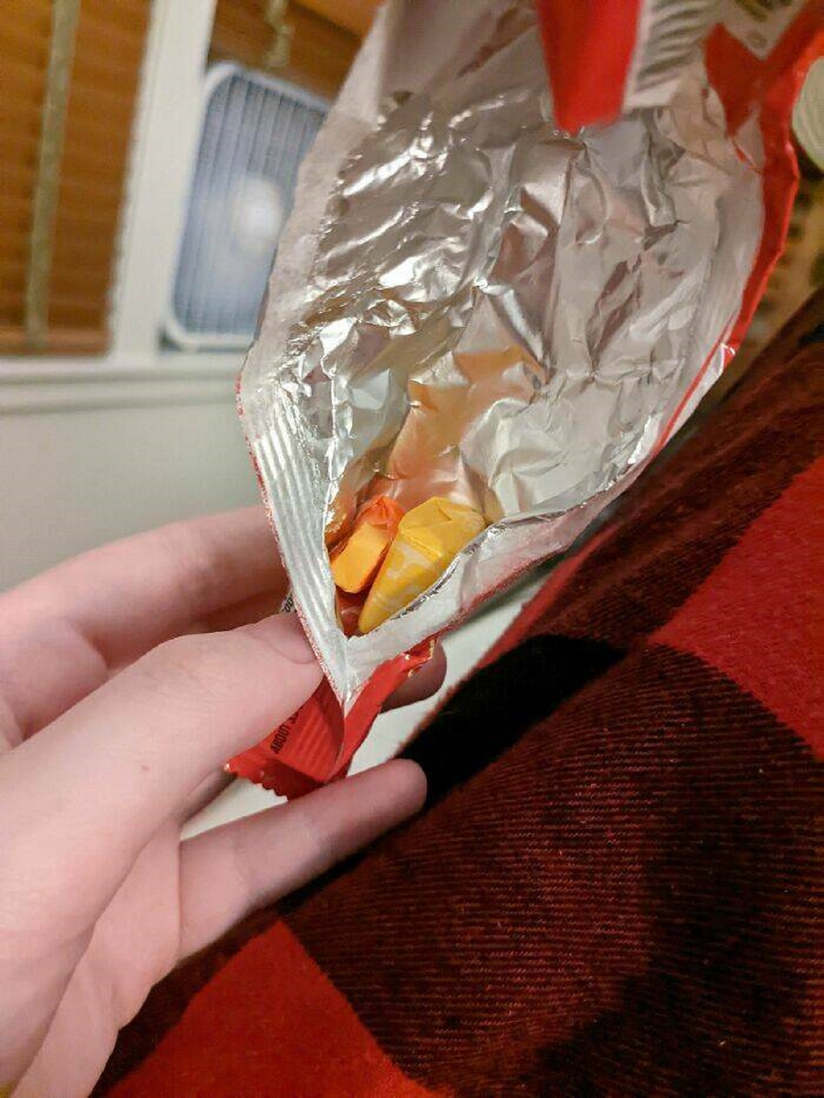 "Got Only A Quarter Of A Starburst, Totally Lost The Food Lottery"