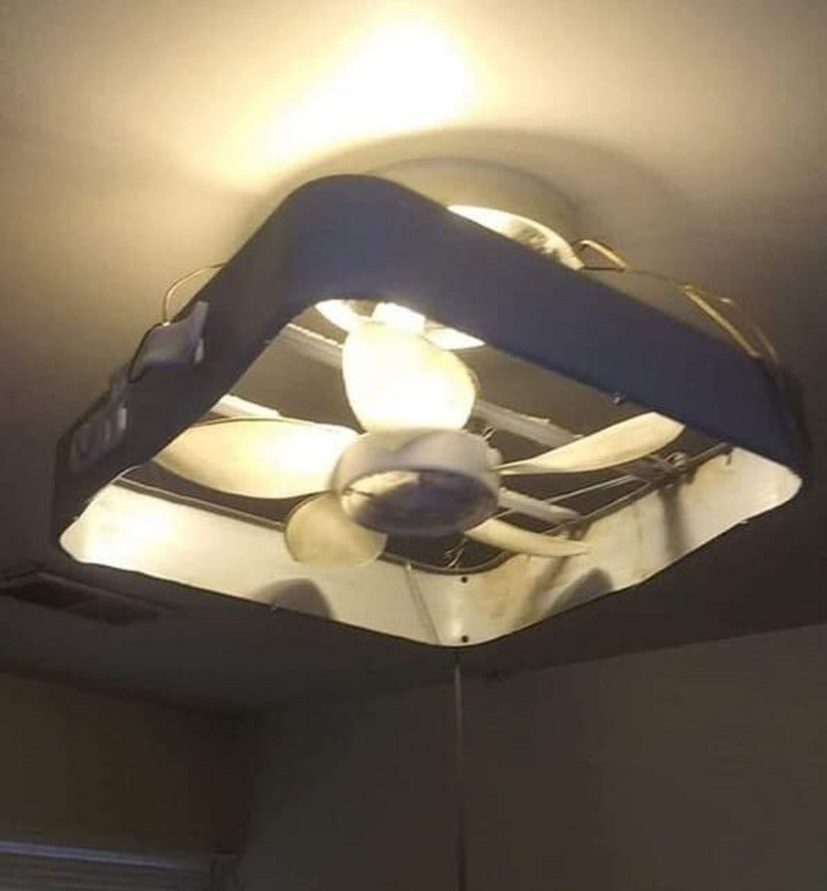 “When you don’t have a Ceiling Fan”