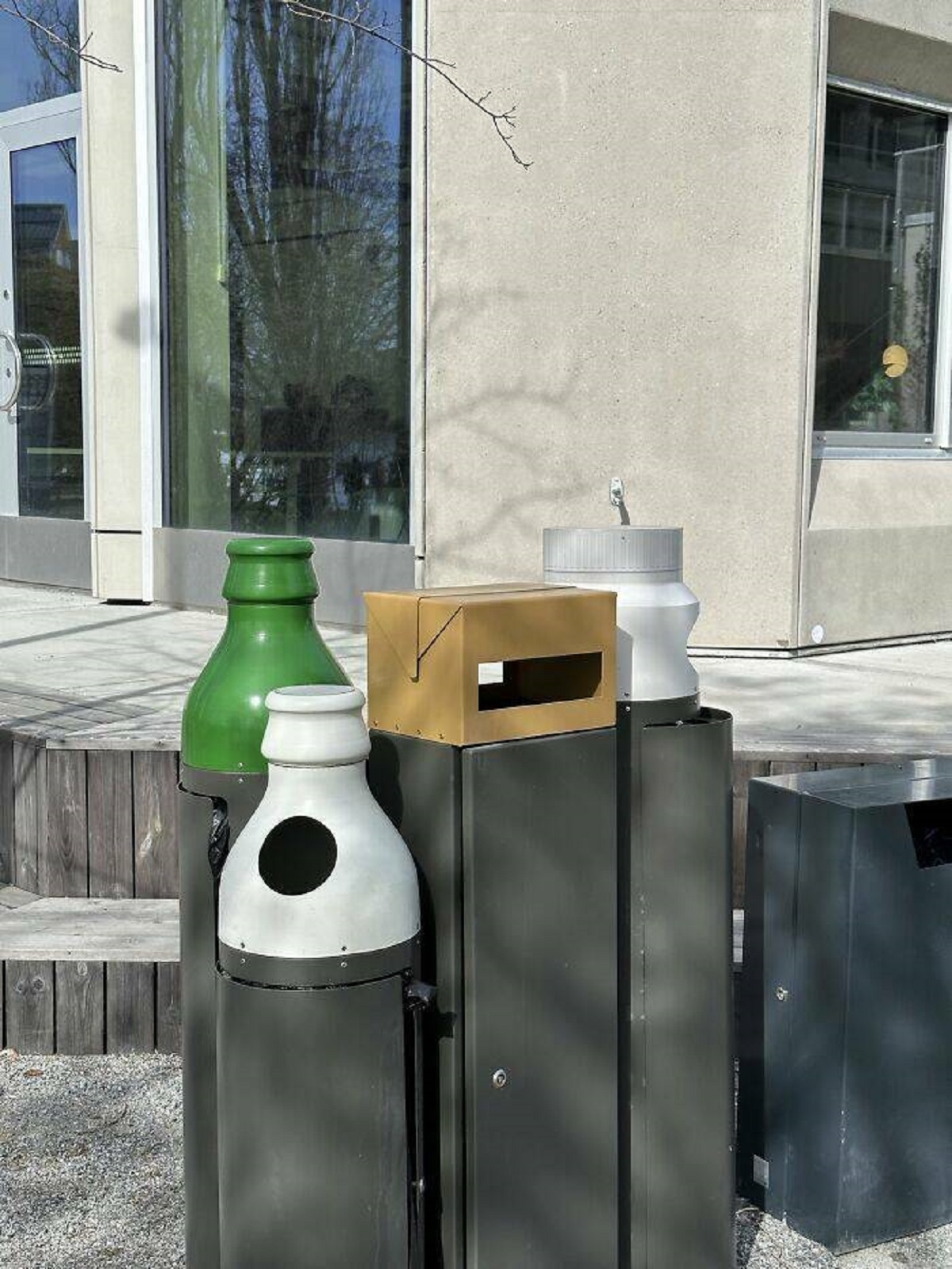 "These Bins In Sweden Show You What To Recycle"