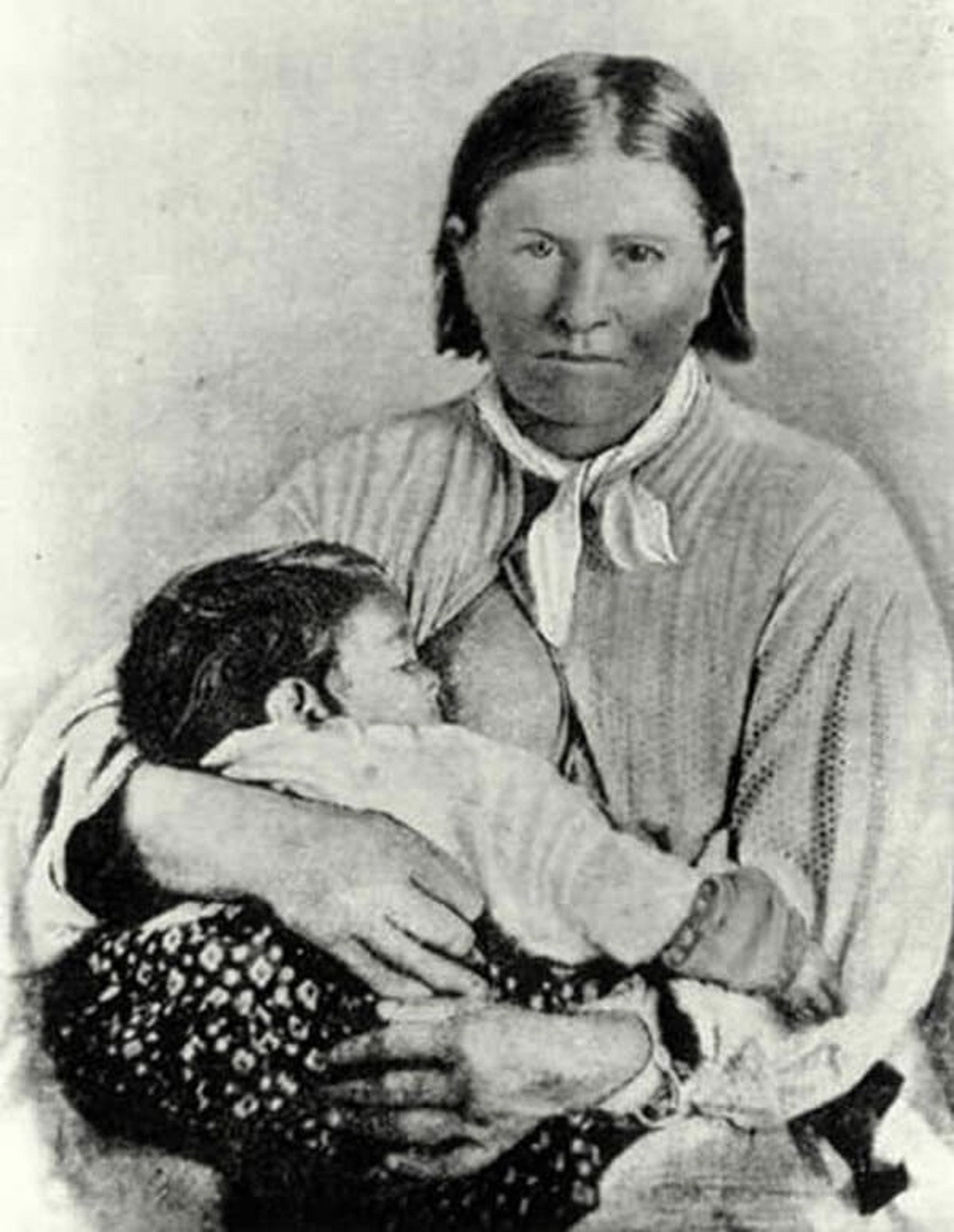 the mother of the last Comanche chief was a white woman who was kidnapped at age 9 & assimilated into the tribe. She later married a chieftain & bore him 3 children before she was found at age 33 & returned to her bio-family. She never accepted white society & committed suicide by starvation.”