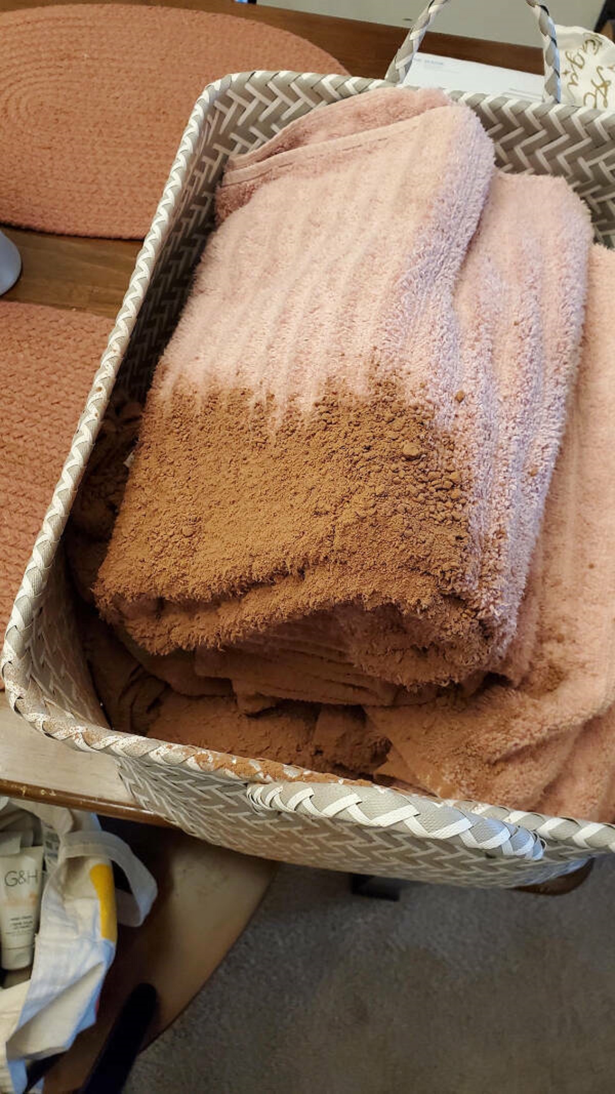 “Spilled Cocoa Powder all over my roommates sheets.”