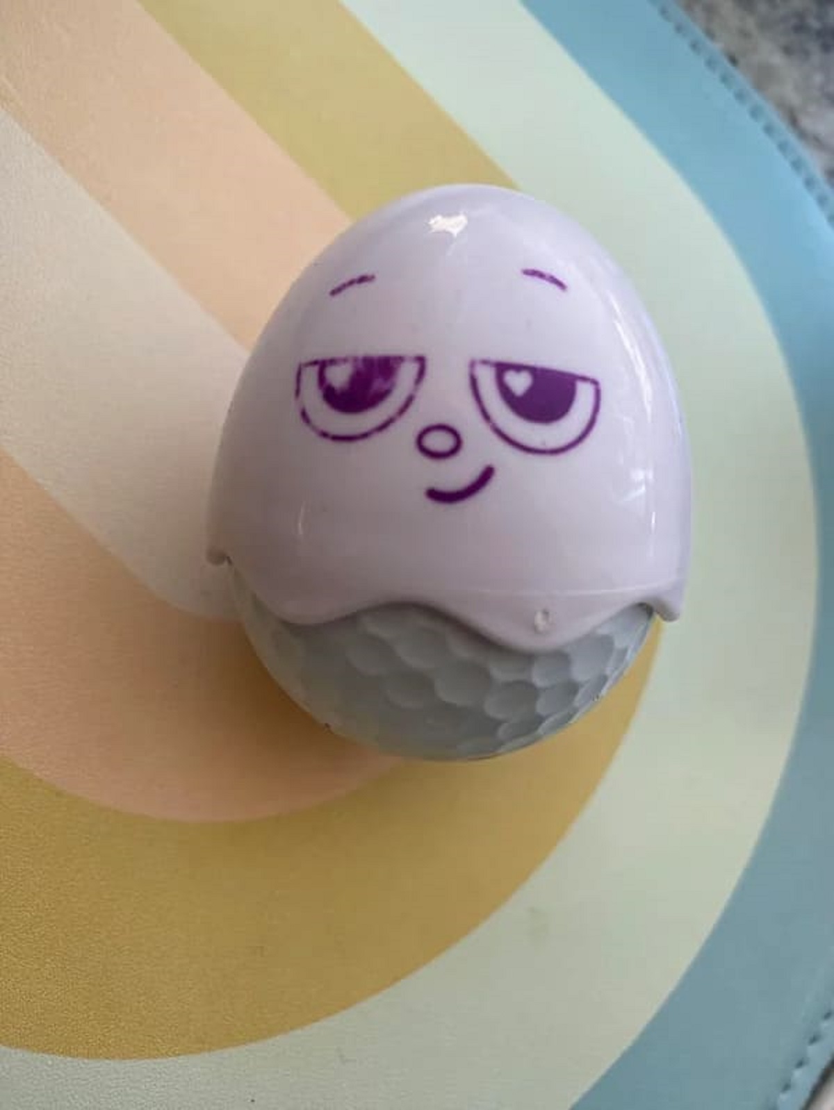 “My daughter got a golf ball stuck in her favorite toy and I can’t get it out.”