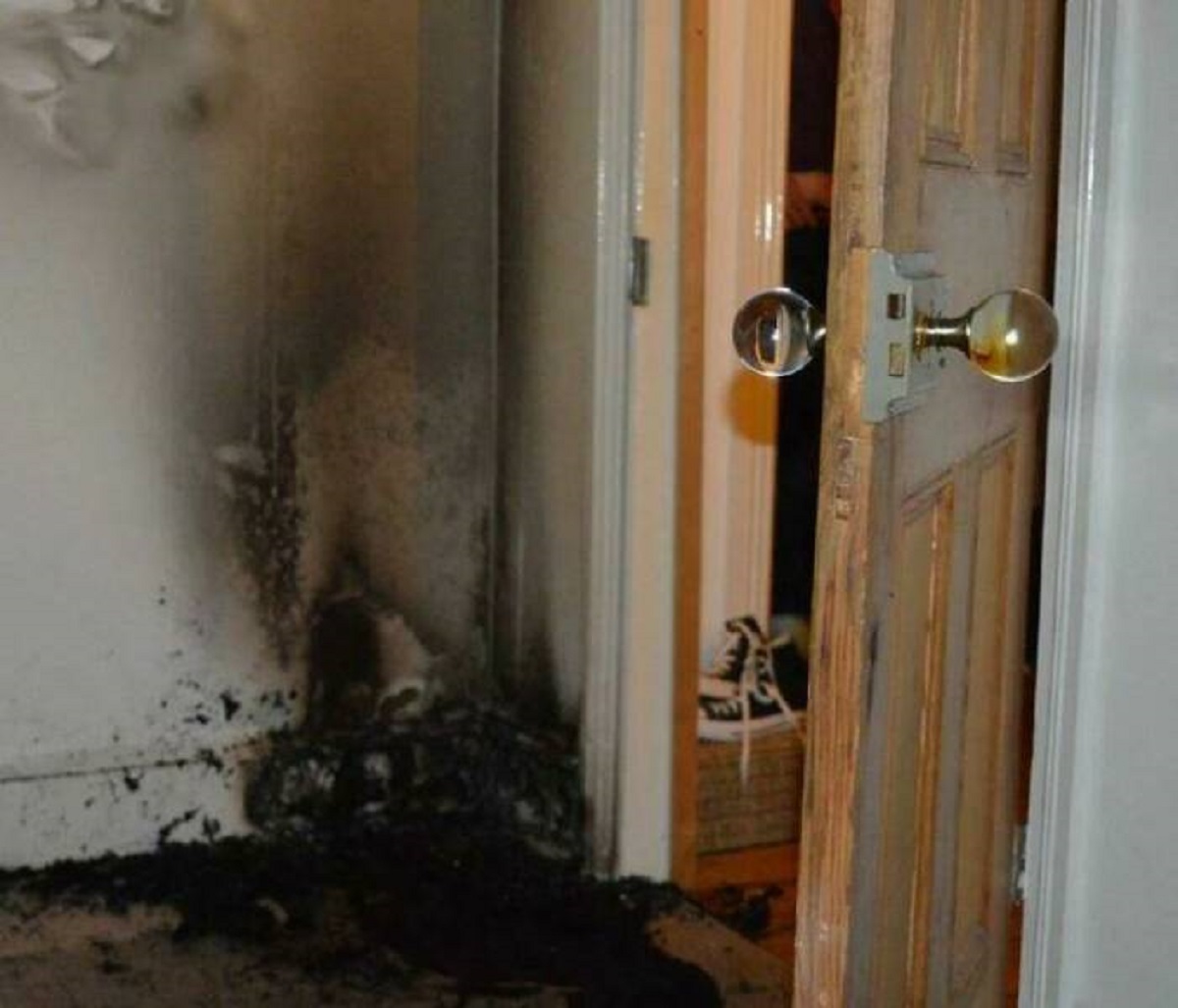 "Sunlight Through This Glass Doorknob Started A Housefire"