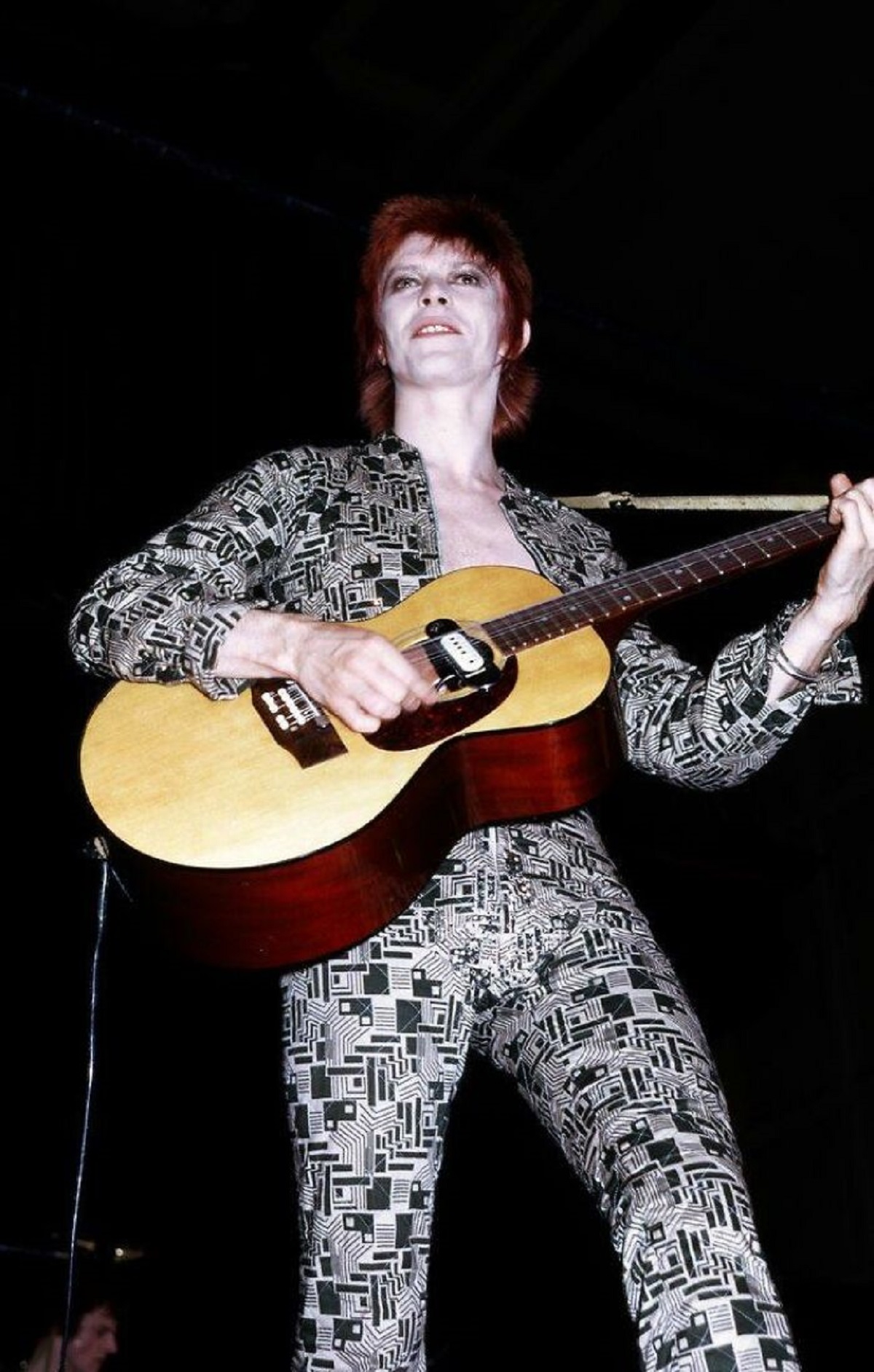 David Bowie ended the Ziggy Stardust Persona, and practically fired The Spiders from Mars on stage at their final performance in London’s Hammersmith Odeon on July 3rd, 1973. To the fans, and bands disbelief, “Not only is it the last show of the tour, but, it’s the last show we’ll ever do”.