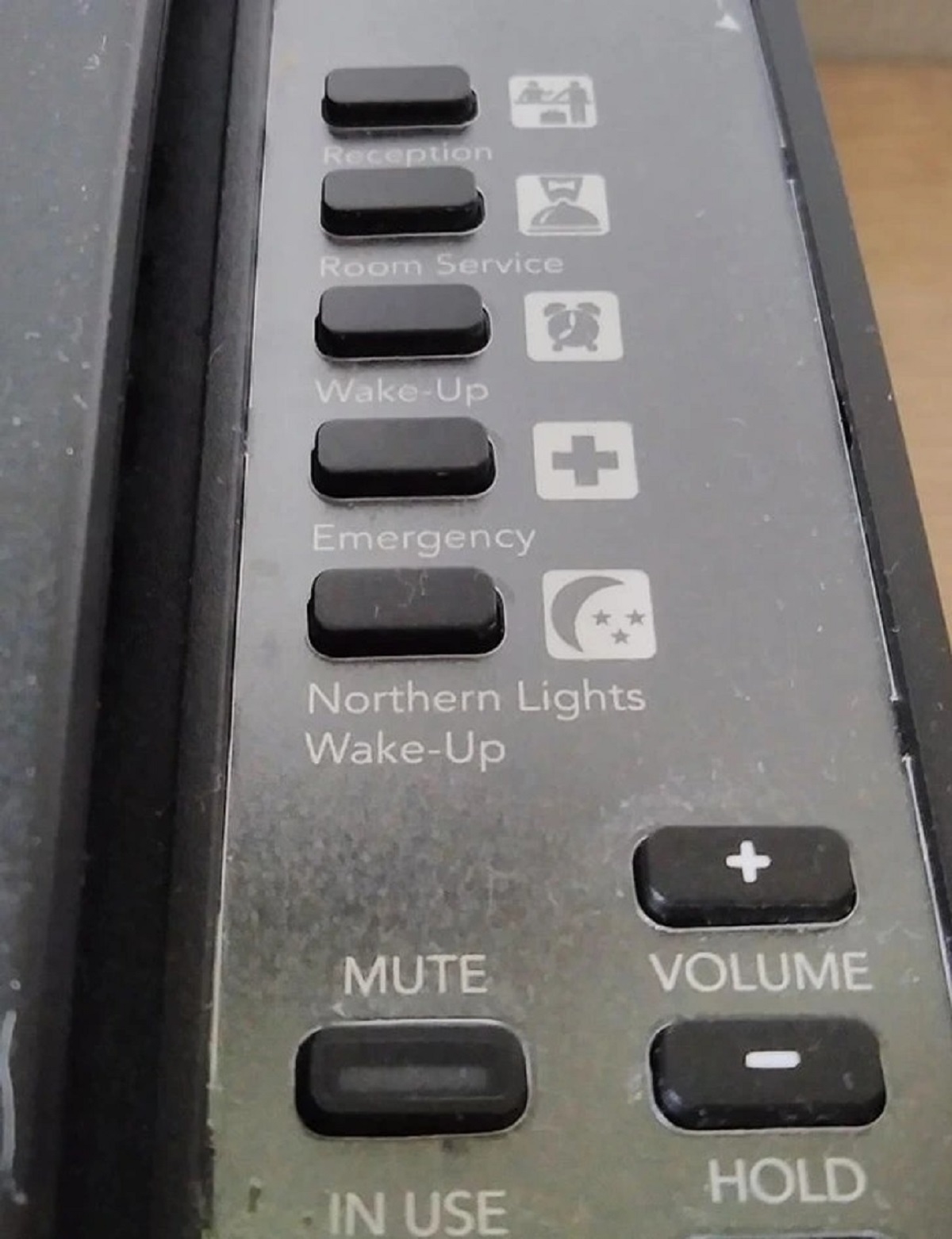 “My hotel phone in Iceland has a special button that will wake you up if there are northern lights in the sky.”