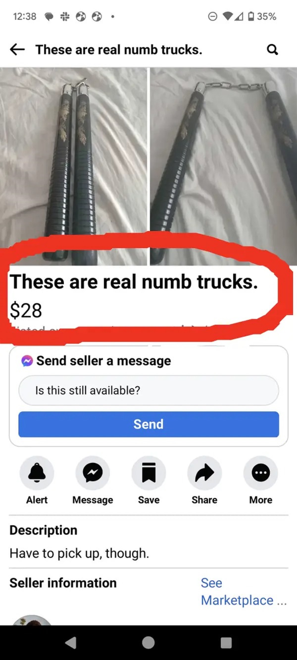 35 WTF Things Being Sold On Facebook Marketplace.