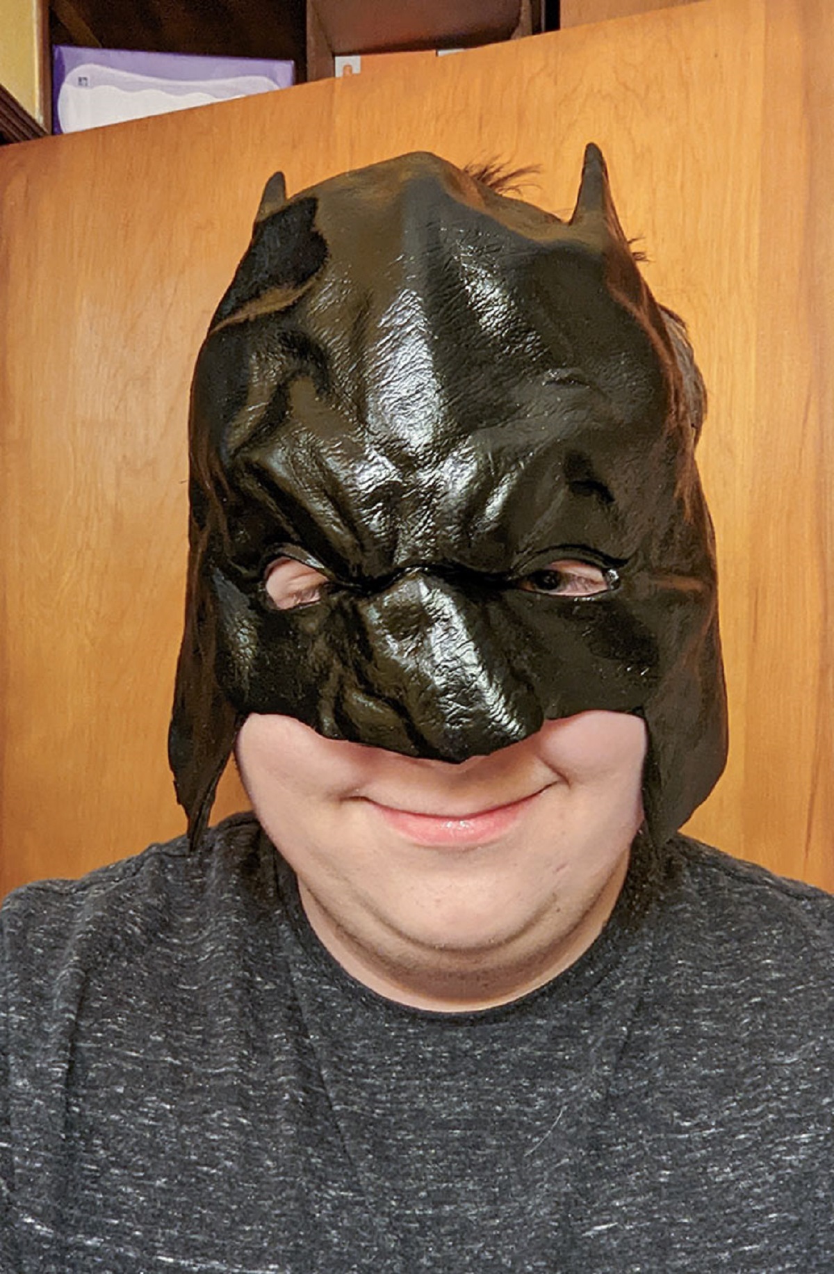 The Mask That Came With My Batman Costume