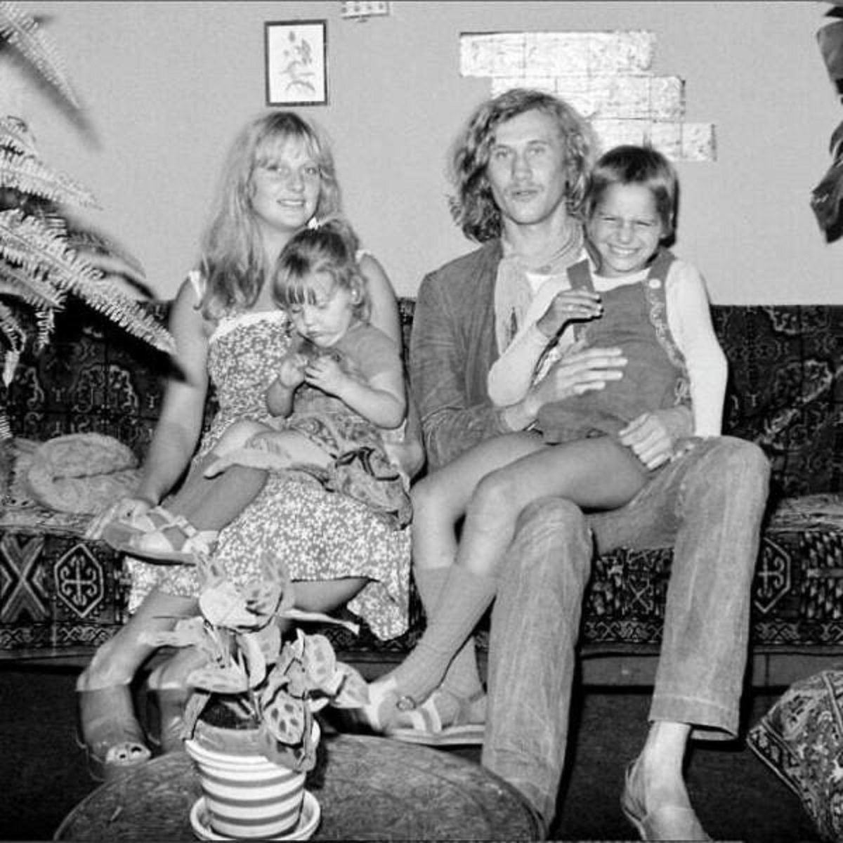 "Hans Eijkelboom, 'With My Family' (1973). For This Series, The Dutch Photographer Would Ring The Doorbells Of Strangers' Houses After He Saw The Husbands Leave For Work. He Would Then Convince Their Wives To Pose In A Family Portrait With Him In The Place Of The Father"