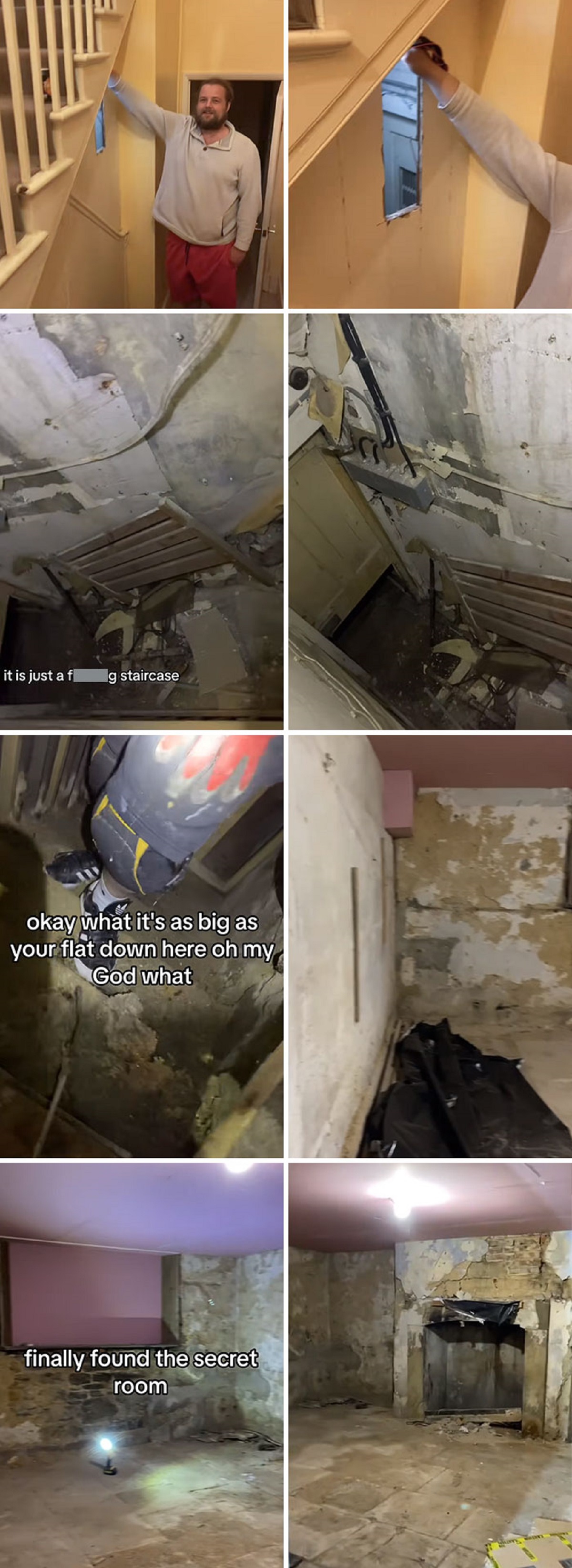 I Bought A 200-Year-Old Flat And Found A Hidden Door Under The Stairs