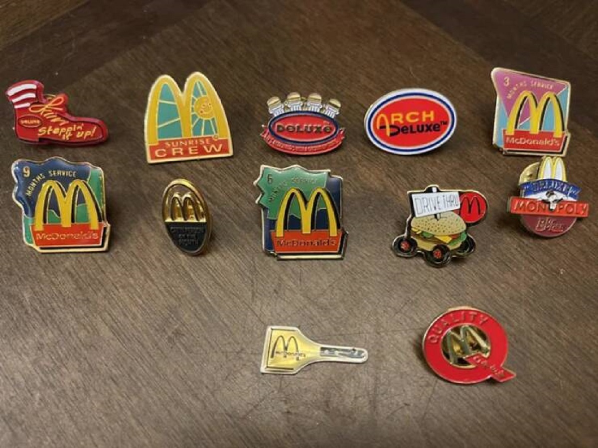 "My flair from working at McDonalds circa 1995"