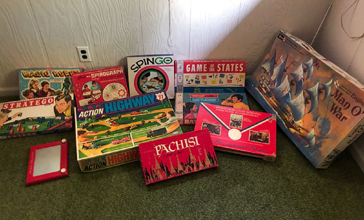 Vintage Board Games I Found In Attic Of My New House, Which Was Built In The 70s