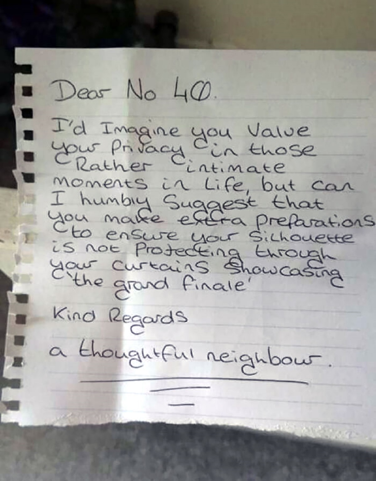 40 Bad Notes And Texts From Neighbors.