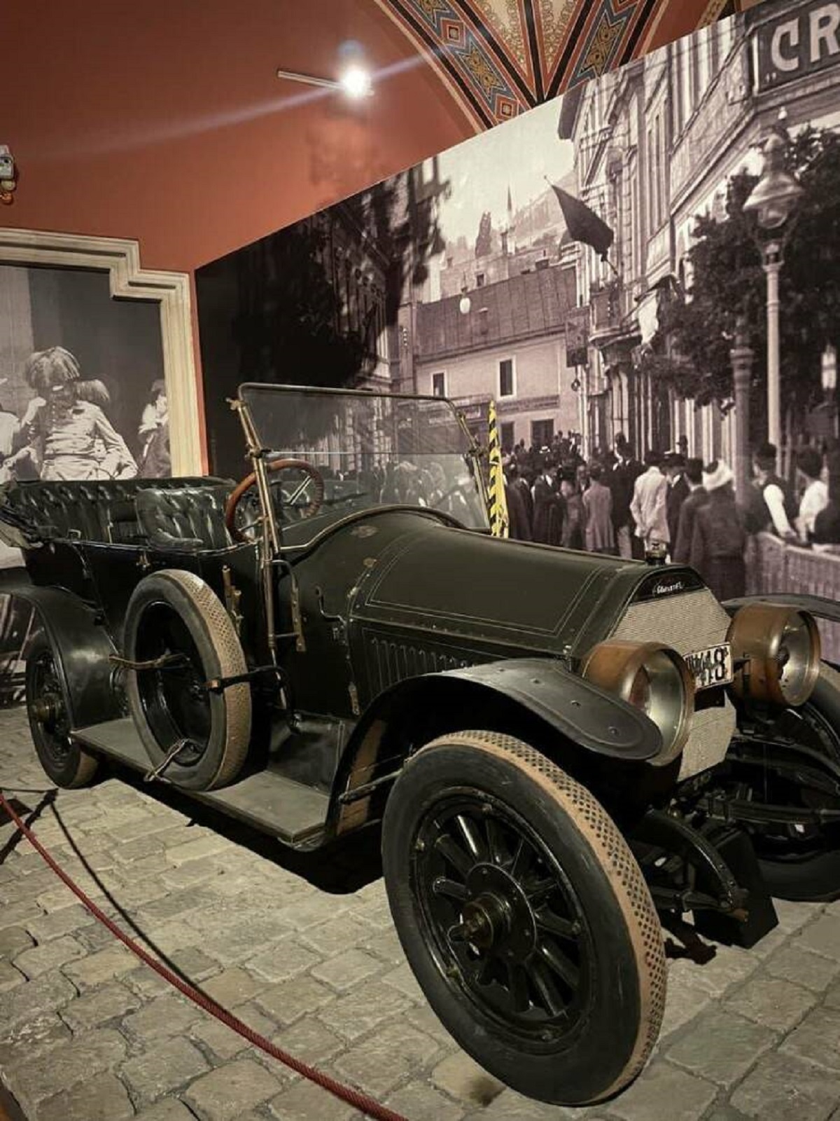 And this is the car Franz Ferdinand was driving in: