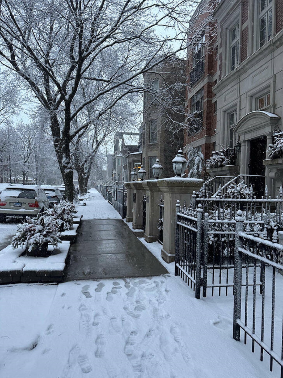 “Neighbor installed heaters under public sidewalk.”