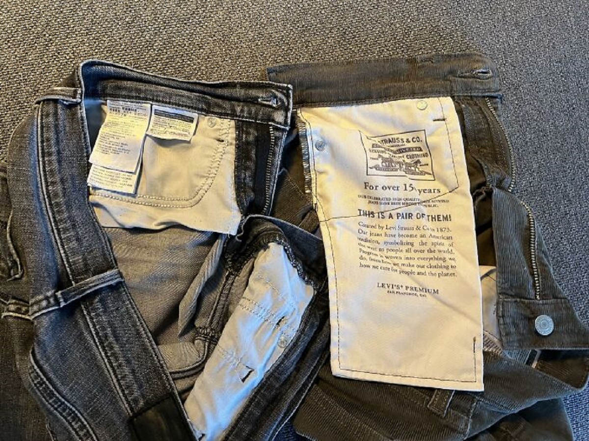 Not sure if it has been mentioned but the size of pockets on women's jeans. They are significantly smaller than men's requiring women to carry a purse.