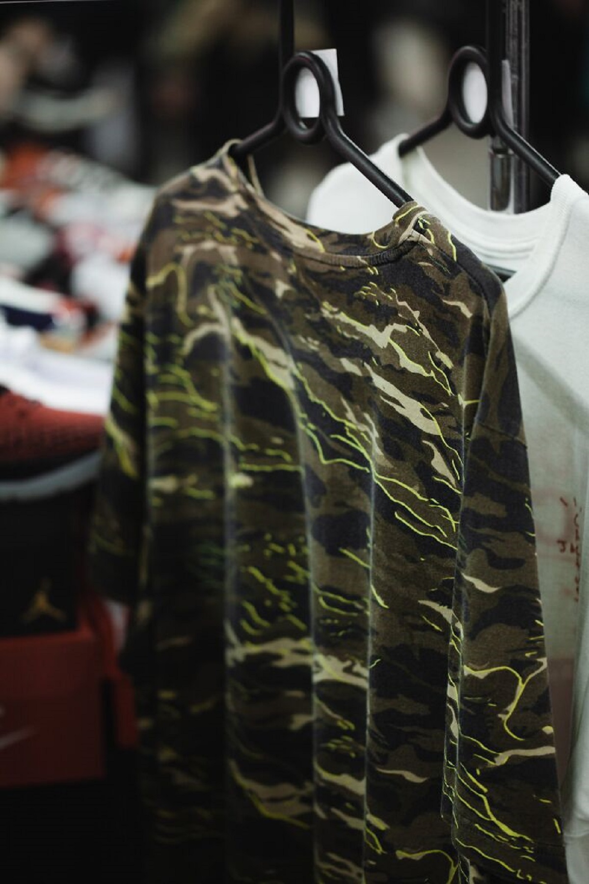 That camouflage clothing is illegal for civilians in several countries.