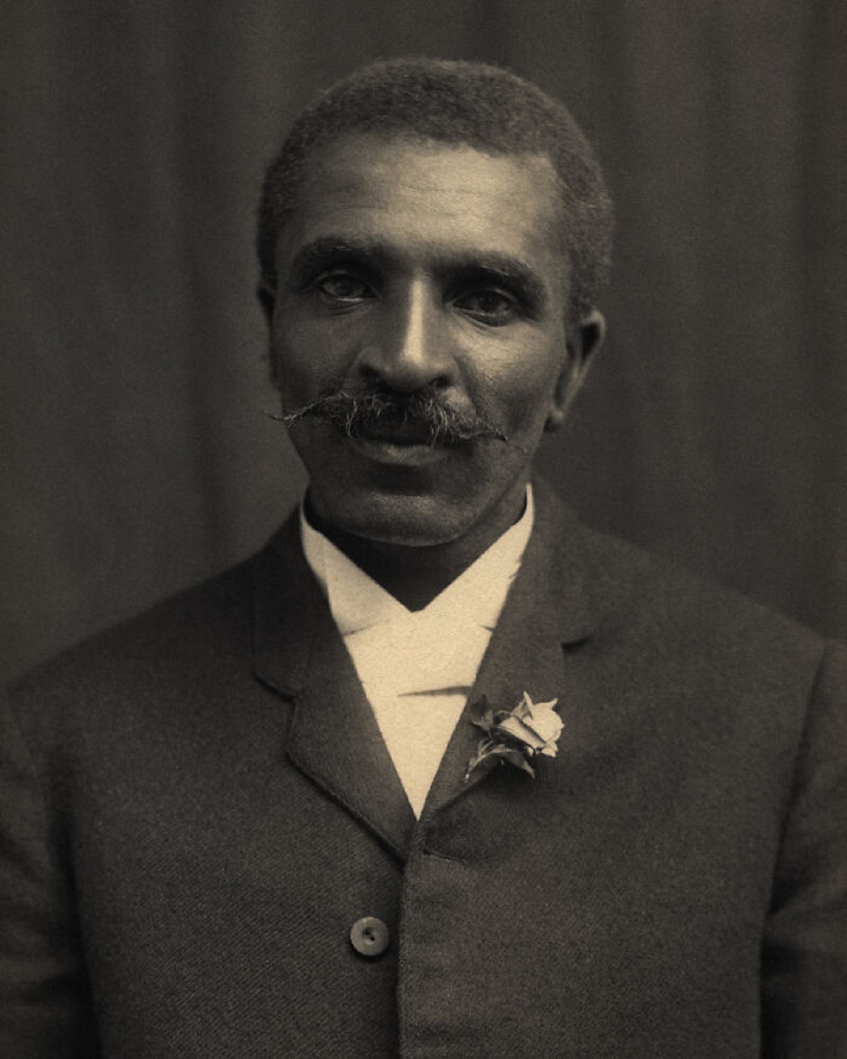 That famed scientist George Washington Carver had a respiratory infection in his youth which him with an unusually high pitched voice that “startled all who met him.”