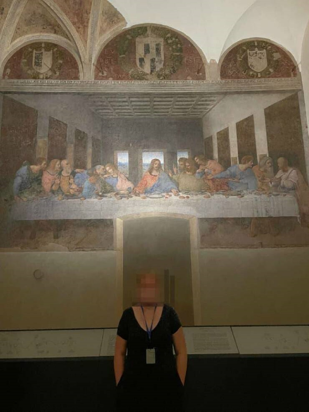 Da Vinci's "The Last Supper" is pretty dang big: