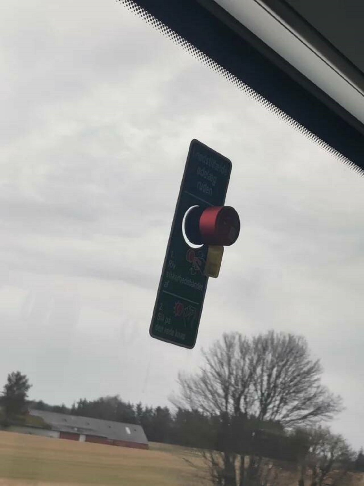 "My bus has built-in window smashing buttons in case the bus rolls over"