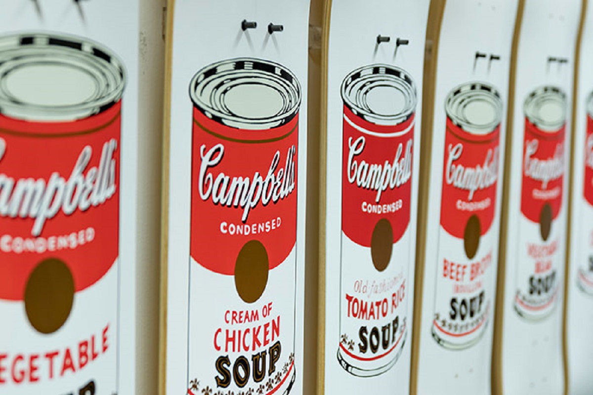 Campbell Soup considered litigation against Andy Warhol's soup can paintings but instead embraced them.