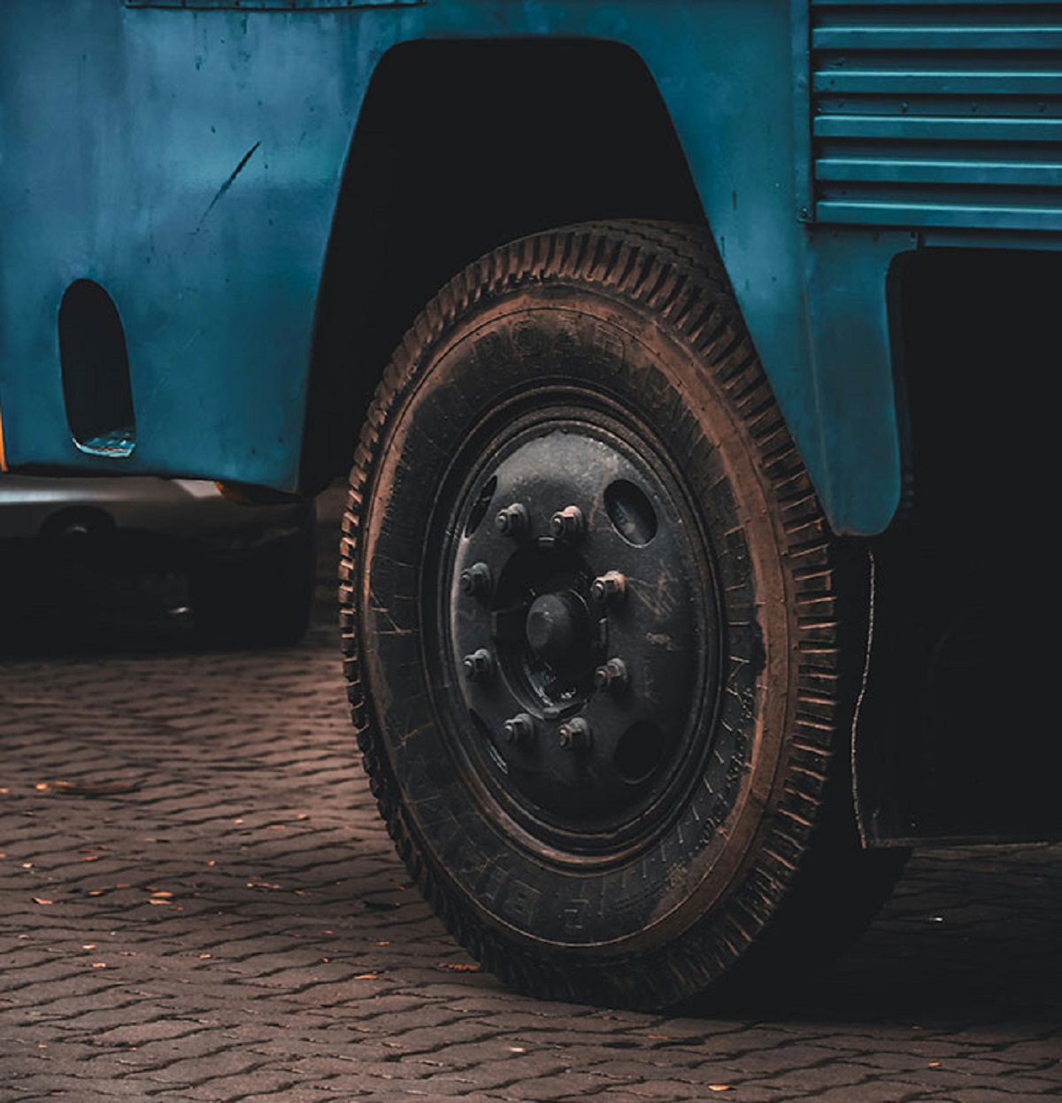 There's a video of a guy who goes to slash the tires on a bus. Bus tires hold a hell of a lot more energy than car tires so instead of a hiss when he stabs the tire, his arm gets blown off and his body is thrown to the ground.