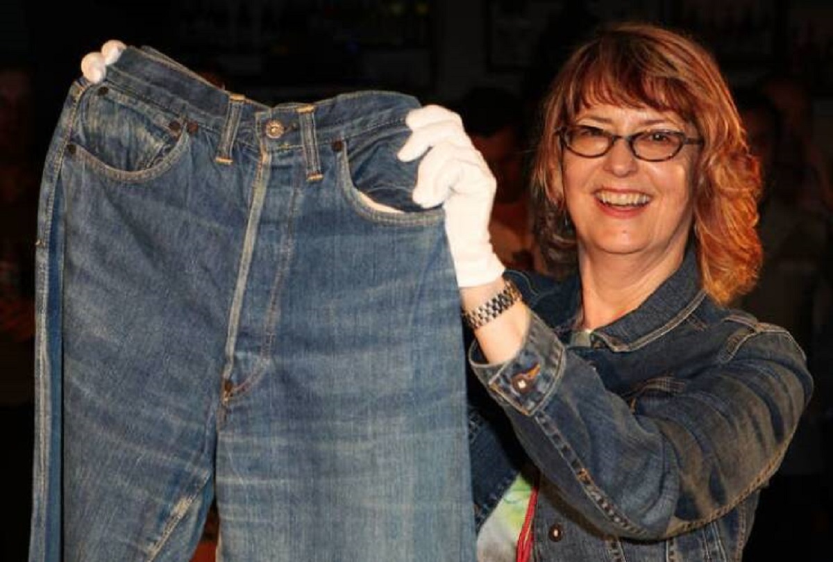 These are the oldest pair of Levi's 501 jeans in the world, dating all the way back to 1879.