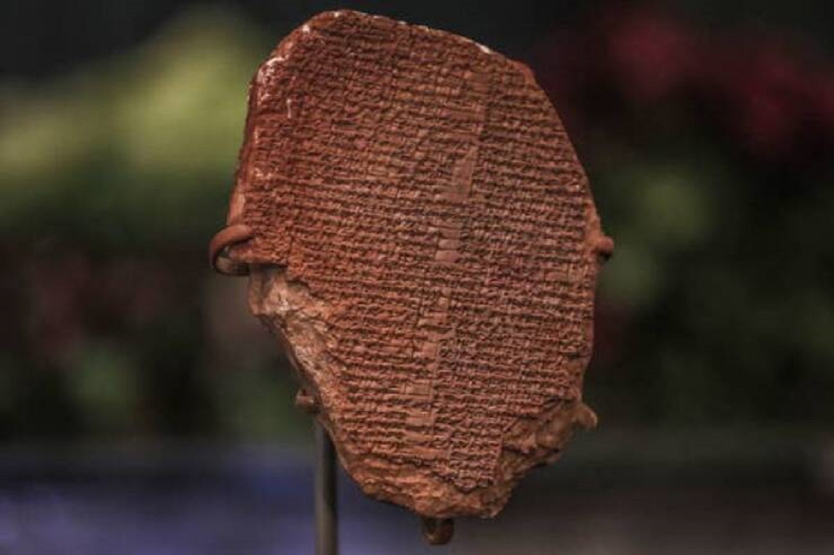 This clay tablet — featuring the Epic of Gilgamesh, the world's oldest surviving literary work — is 3,500 years old!