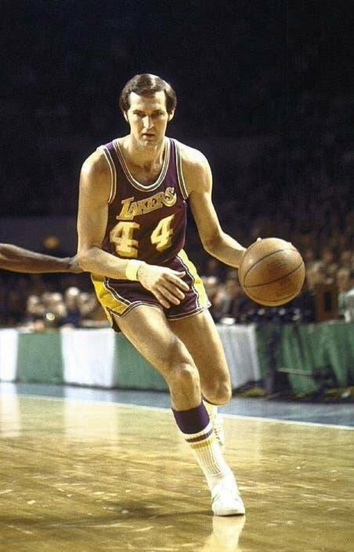 Here's the player (Jerry West) that the NBA logo is reportedly based on.