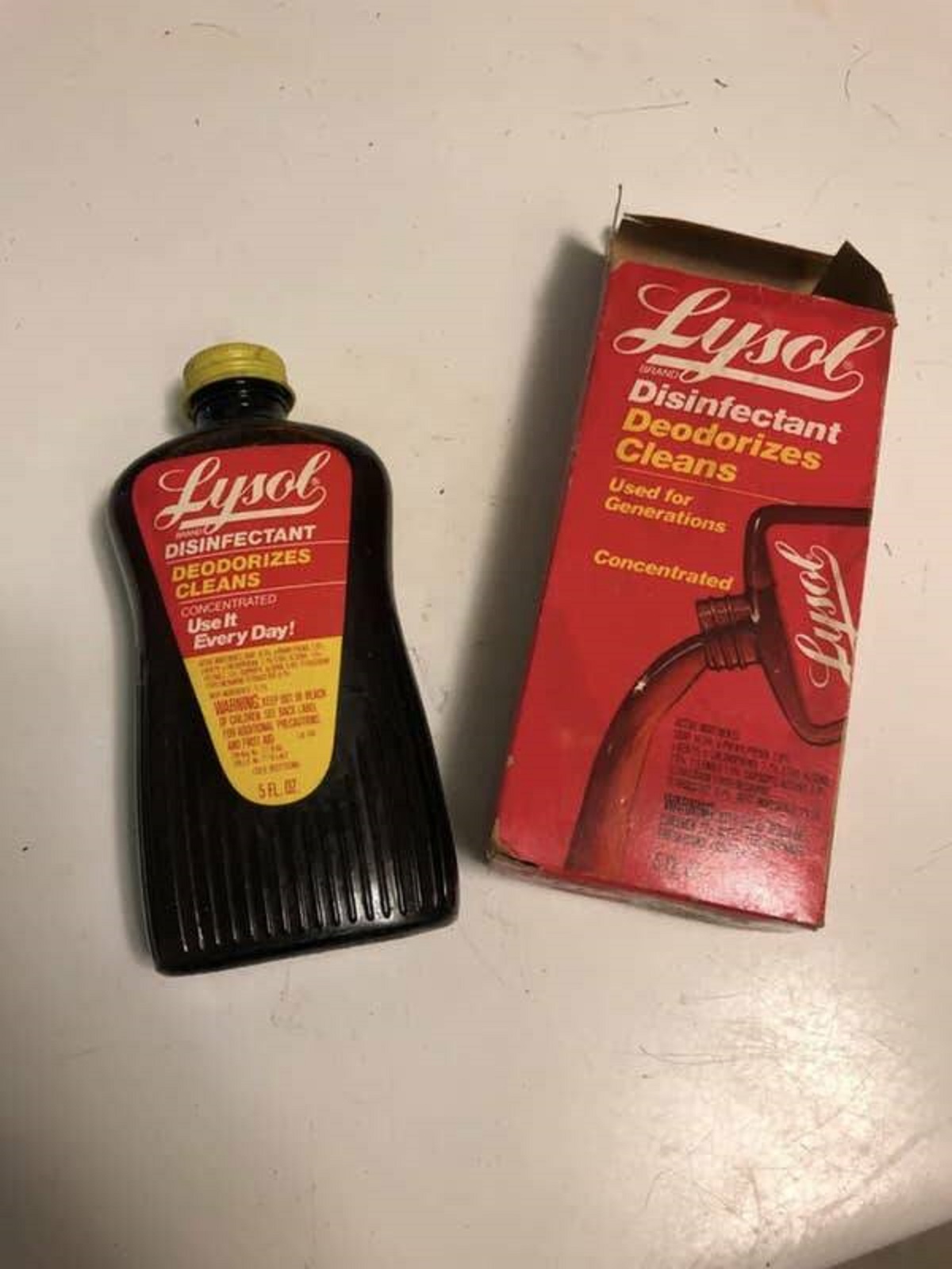 Here's what Lysol used to look like.
