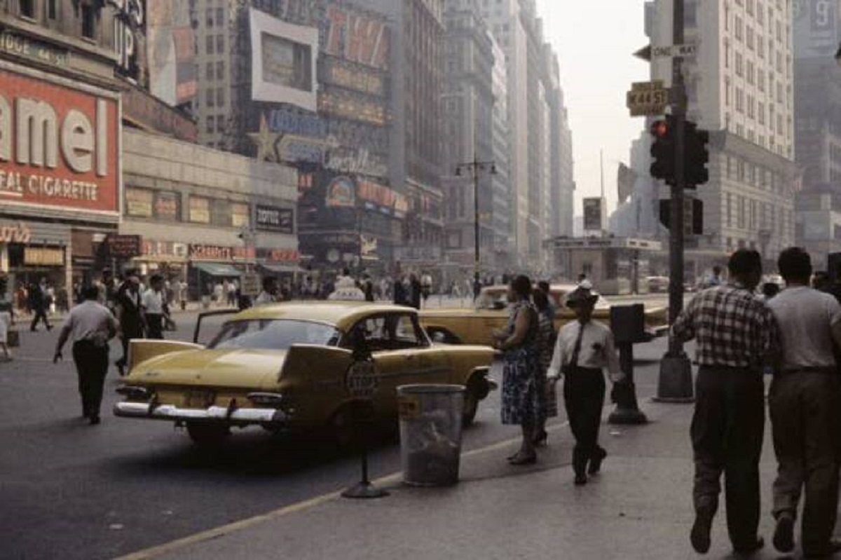 This is what Times Square looked like in 1958.