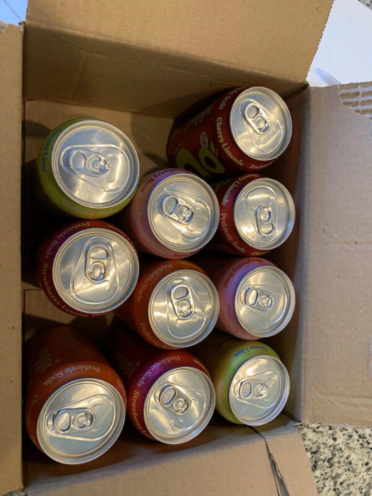 “Ordered a 12 pack of soda from Amazon. Opened the box to find it only had 10 inside. Not enough to complain, but enough to be sad about it.”