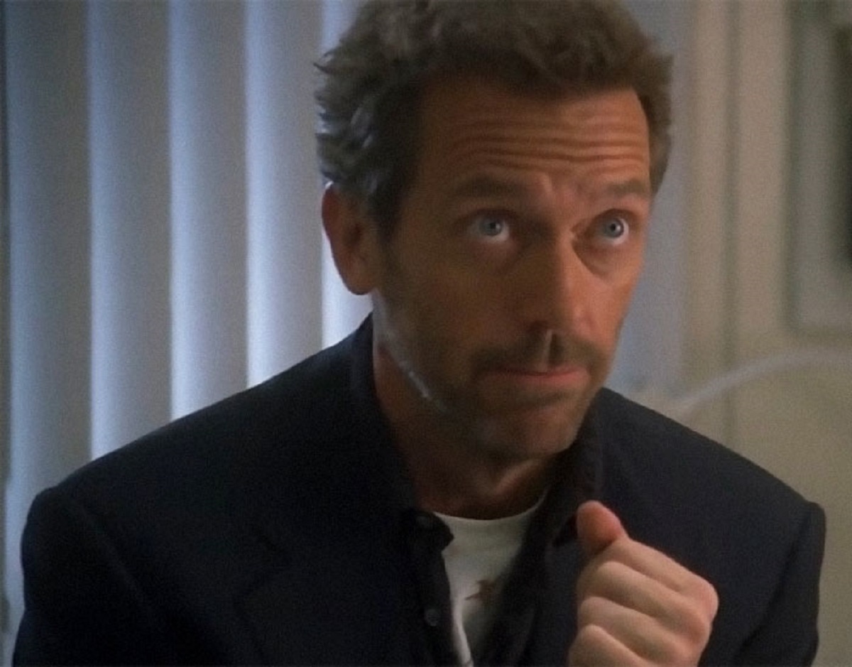 I almost got ran over by Hugh Laurie. I glared at him, he held up his hands in apology, and we went our separate ways.