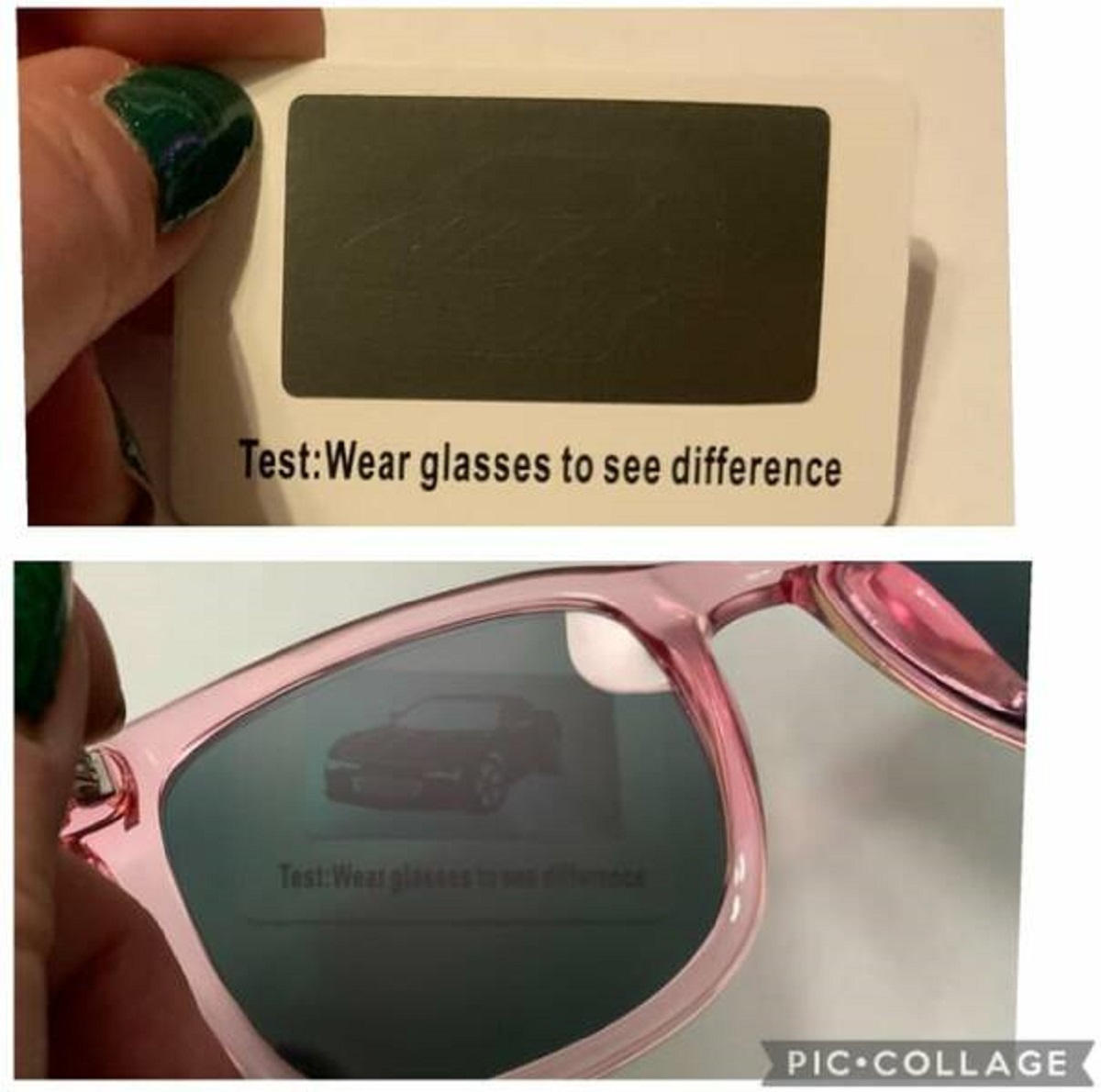 goggles - TestWear glasses to see difference TestWear glasses to difference Pic Collage