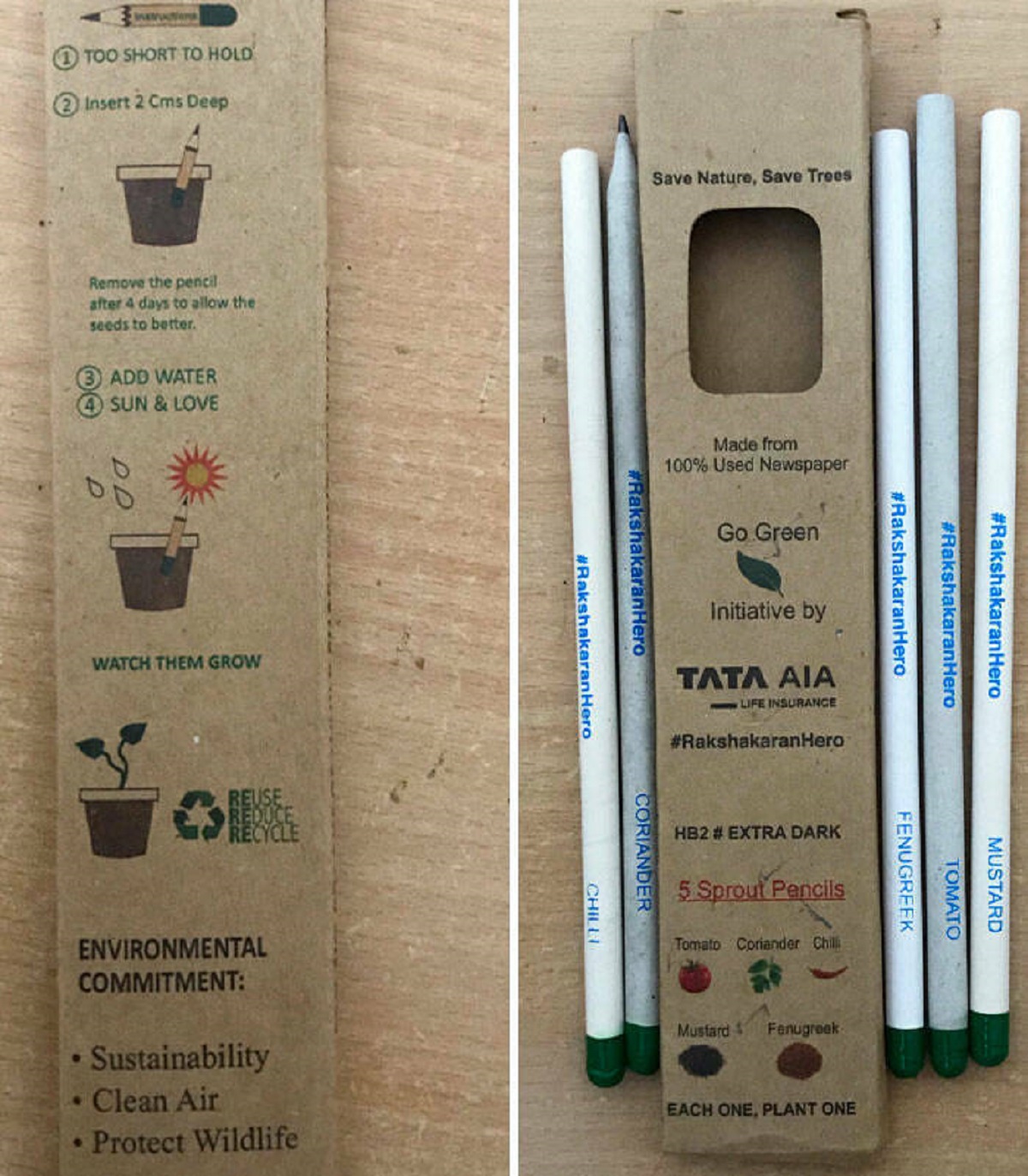 "I Found The Best Ever Pencils. After Using Them, You Can Plant The Pencil's Green Bottom In The Soil And Then A Sapling Will Grow"