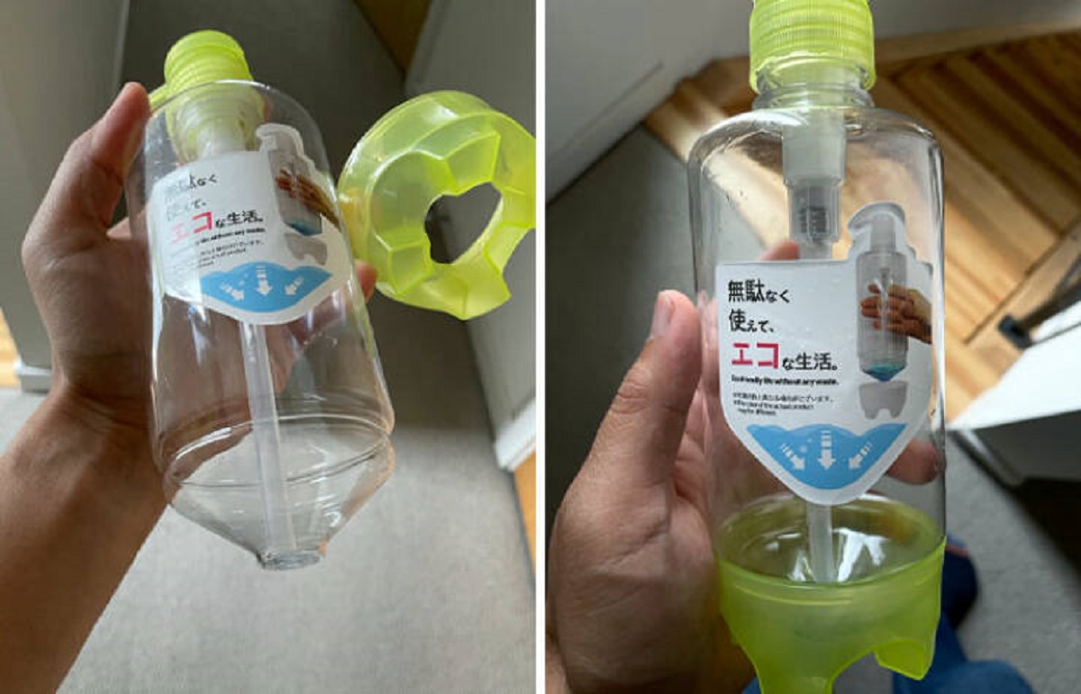 "This Pump Bottle Is Designed For You To Get As Much Out Of It As Possible"