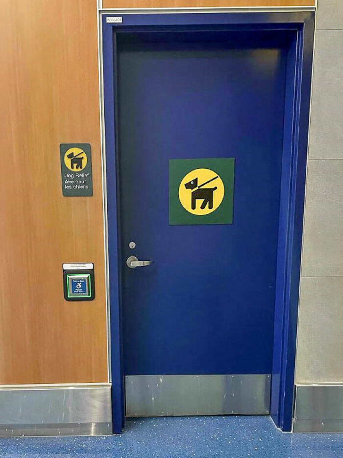 "This Airport Has A Bathroom For Service Animals"