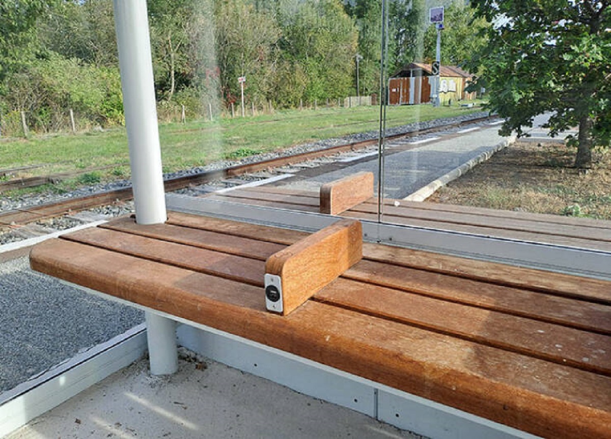 "They Have A Bench With A USB Port At A Train Station In Rural France"