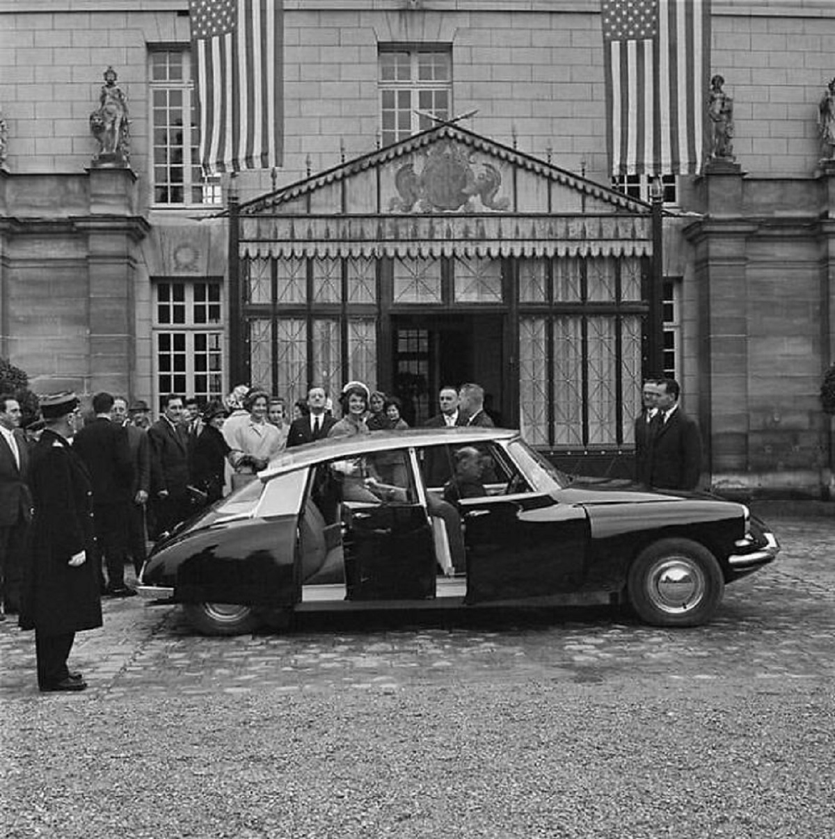 Jackie Kennedy in Paris , 1961