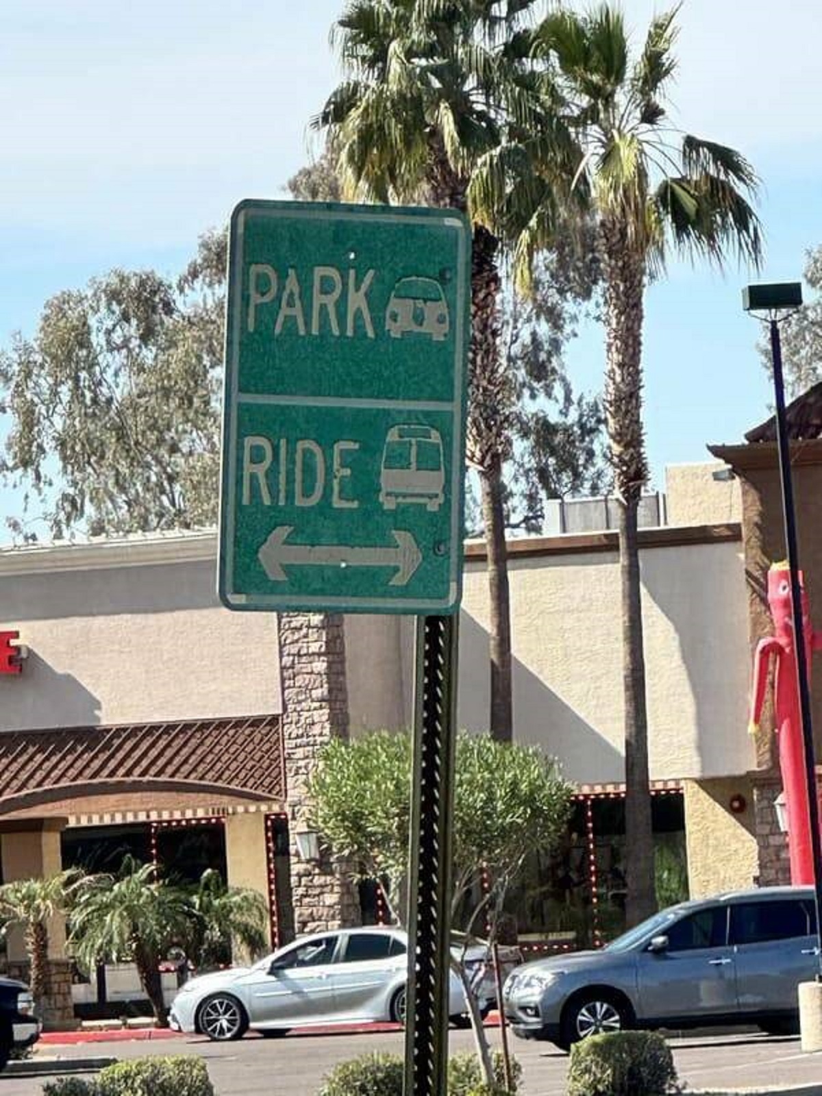 “Strip mall with empty parking lot towed my car because I left it here and get on a city bus. Apparently they ‘forgot’ you’re allowed to do this.”