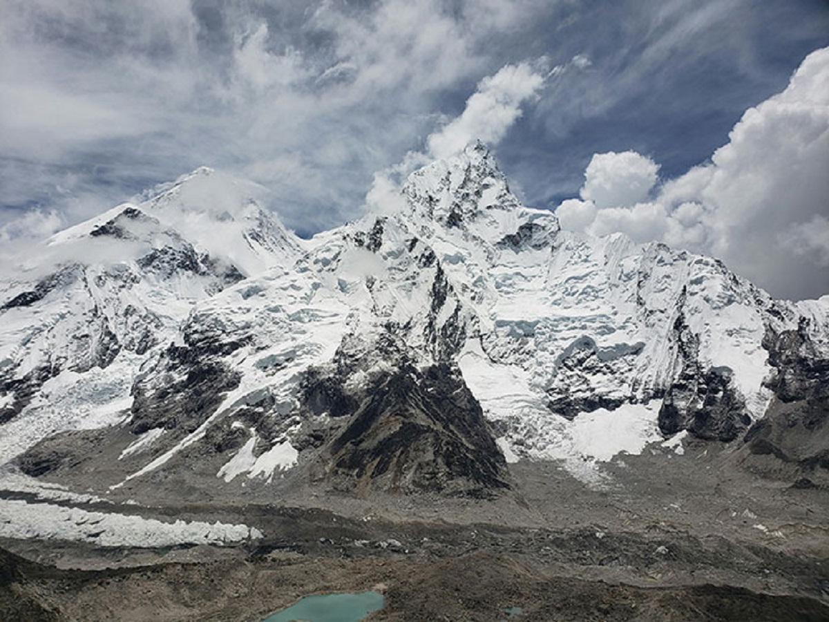 Rainbow Valley at Mount Everest is named so because of the colorful coats of dead people