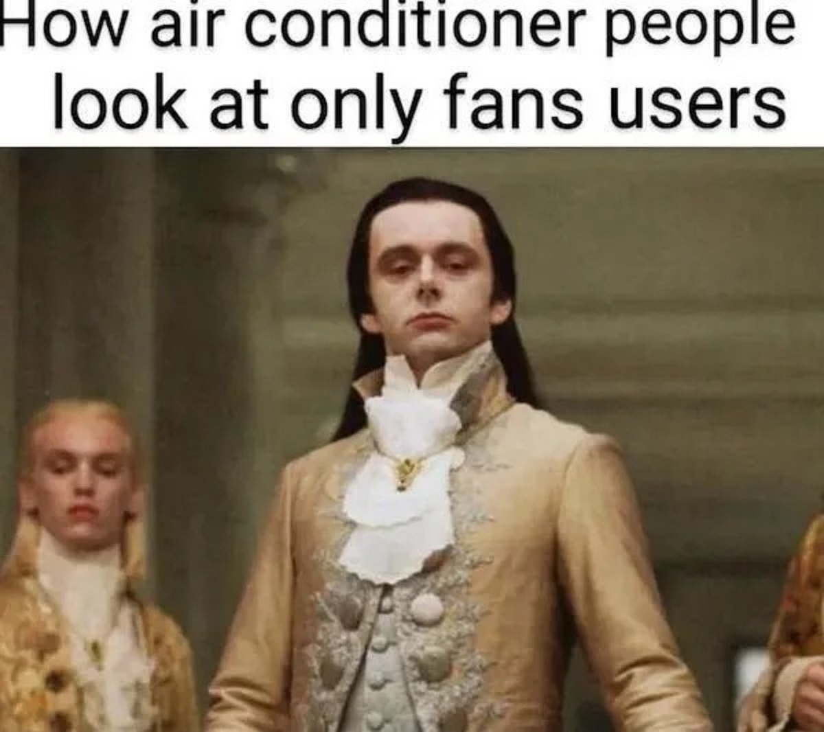 photo caption - How air conditioner people look at only fans users