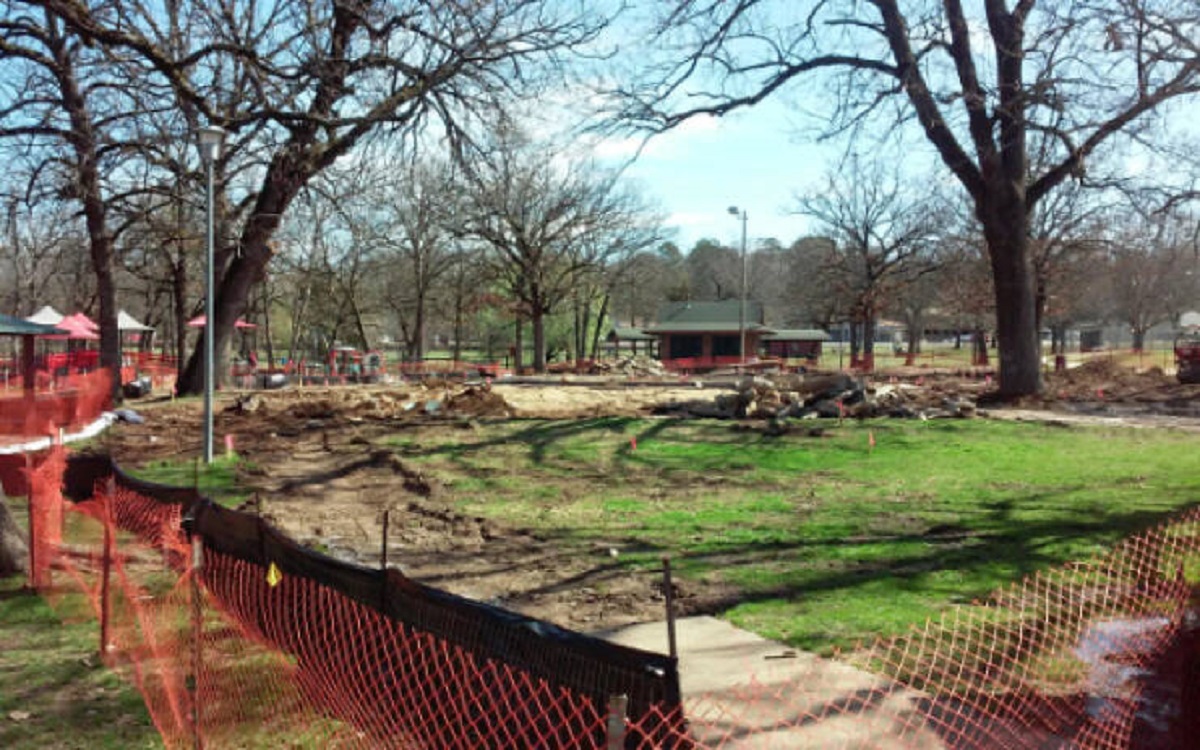 “Went to go check out a Park I grew up with, To find it’s Being Demolished.”