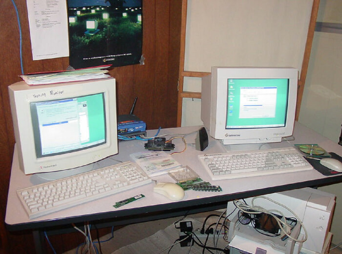 When in highschool there was a company that offered money to run an advertising window at the top of your screen. It would monitor mouse movement to track whether you were at your computer and pay a small amount per hour.

A buddy and I downloaded it and a mouse moving software and would run both 24/7, except when we were on the computer. Made a few hundred dollars off of it before the company closed down.