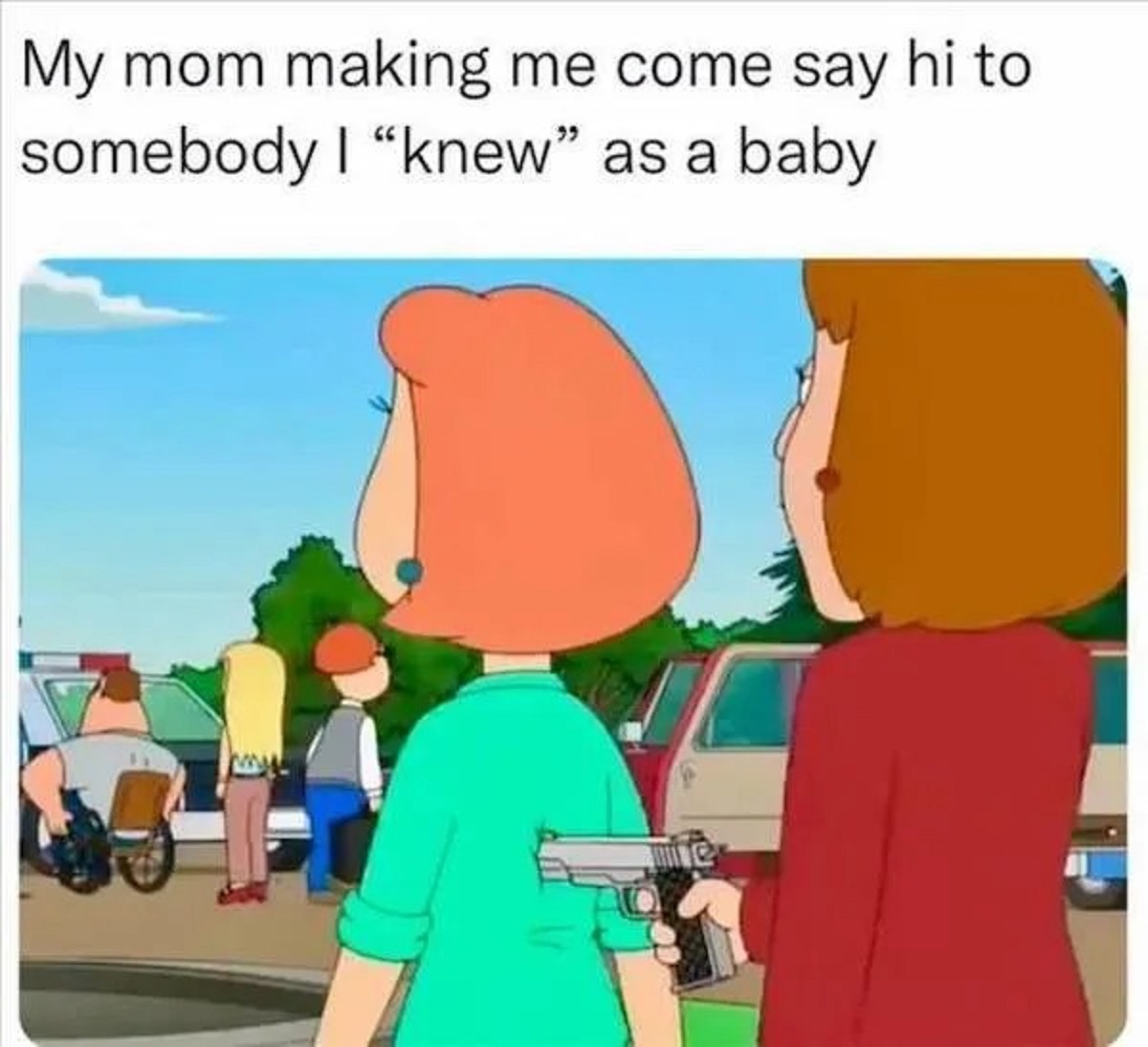 rupaul jujubee meme - My mom making me come say hi to somebody I "knew" as a baby