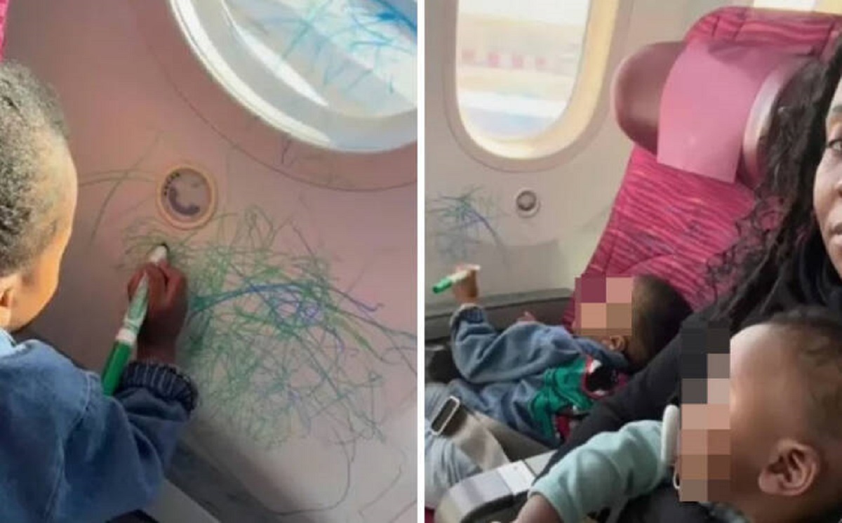 "This Mom Shares Colorful Travel Hack To Keep Toddlers Quiet On Flights"