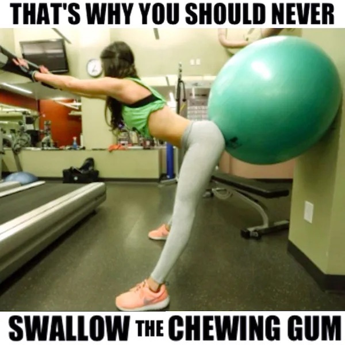 strength training - That'S Why You Should Never Swallow The Chewing Gum